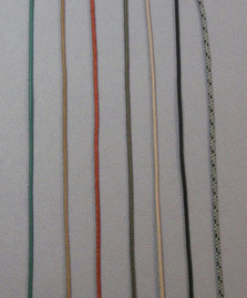 Fly fishing lanyard cord colors.